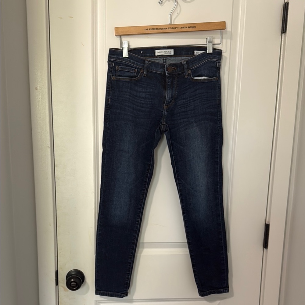 Women's Banana Republic Dark Blue skinny Jeans